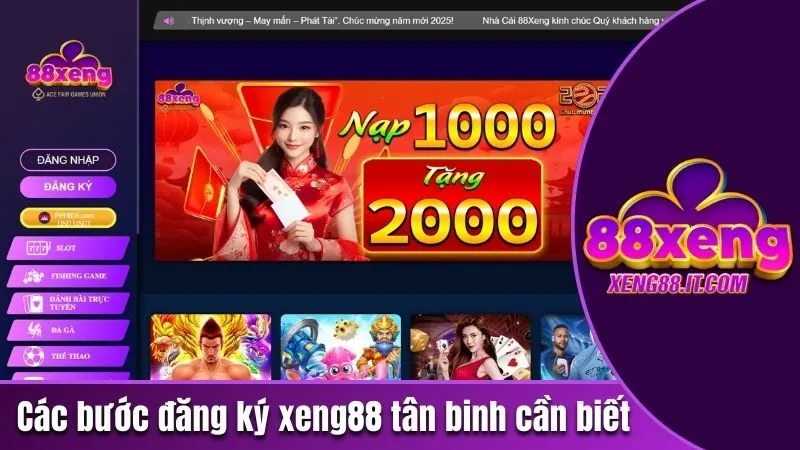 Hướng Dẫn Đăng Ký Xeng88 Một Cách Cực Kỳ Nhanh Chóng 1 Các bước đăng ký Xeng88 mà tân binh cần biết